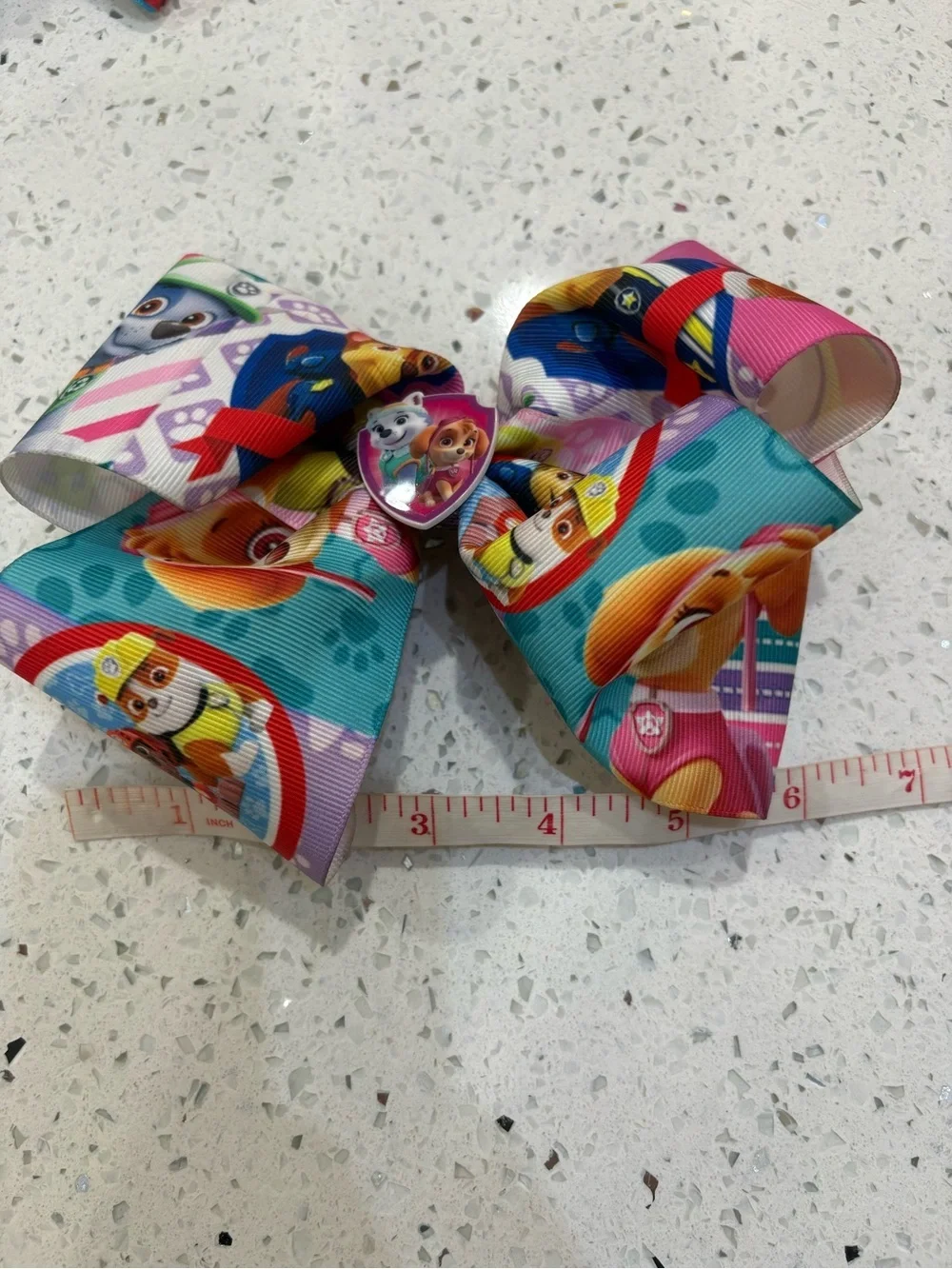 Disney Princess & Trolls Kids Hair Bow Set - Blue, Teal, Pink